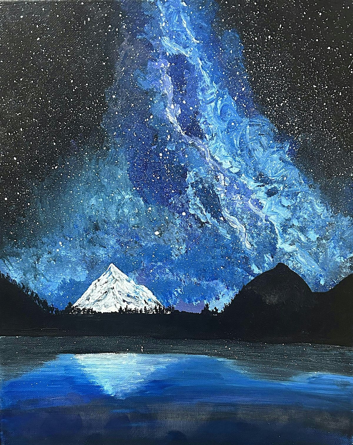 Painting Class— Nighttime Galaxy, 13 August | Event in Ellensburg | AllEvents