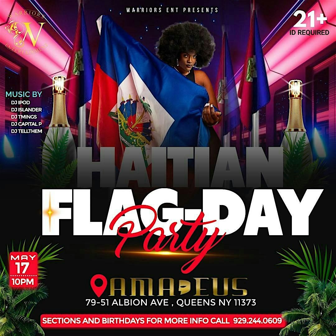 HAITIAN FLAG DAY PARTY 2025 NYC, 17 May | Event in Queens | AllEvents