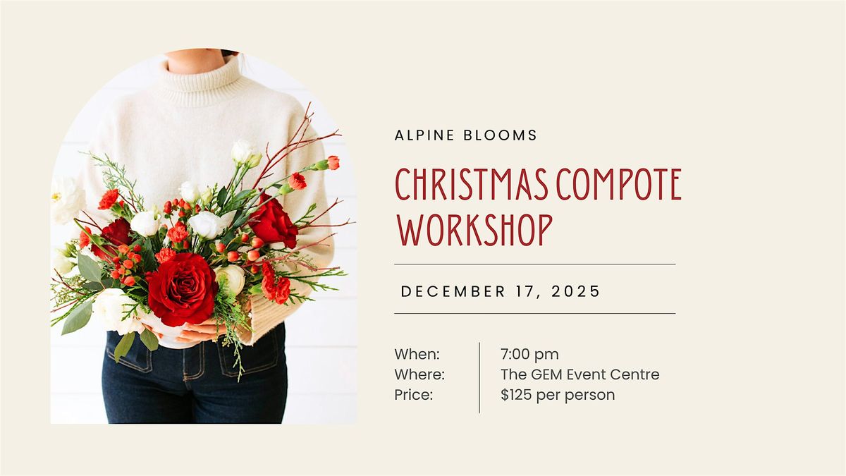 Christmas Compote Workshop, 17 December | Event in Harvie Heights | AllEvents