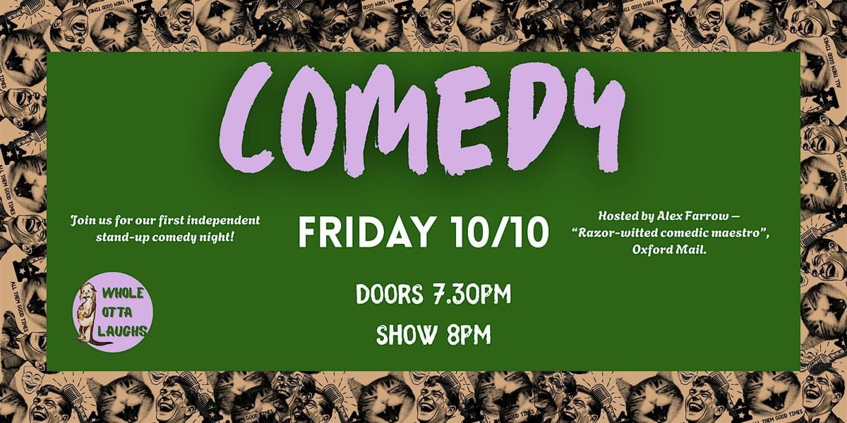 Stand-up Comedy @ The Maris & Otter, 10 October | Event in Brighton and Hove | AllEvents