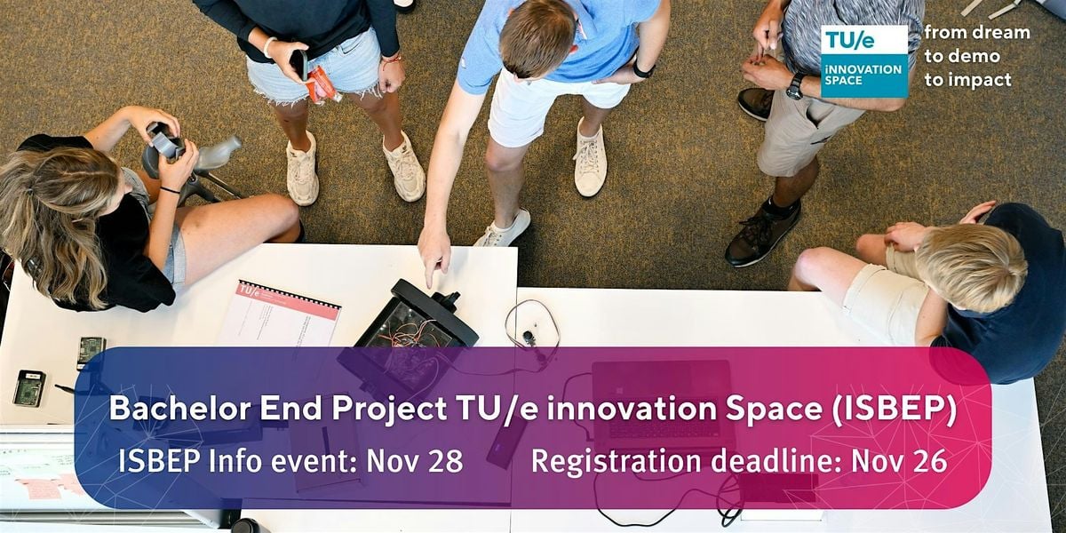 ISBEP Info event 2025-2026  semester 2, 28 November | Event in Eindhoven | AllEvents
