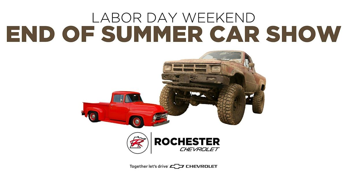 End Of Summer Car Show, 30 August | Event in Rochester | AllEvents