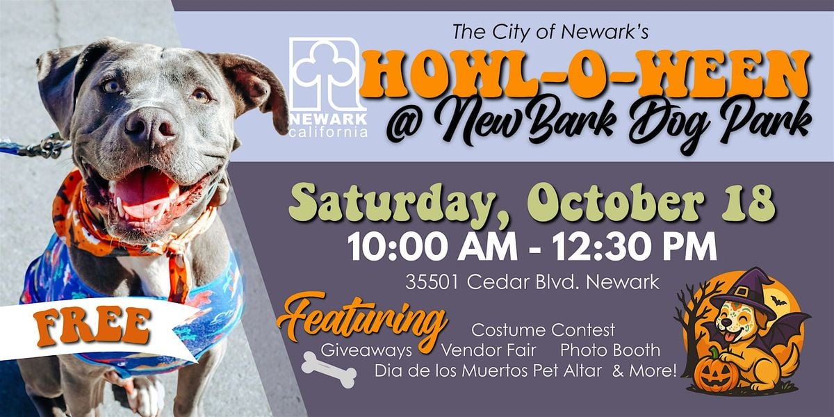 Howl-O-Ween at NewBark Dog Park, 18 October | Event in Newark | AllEvents
