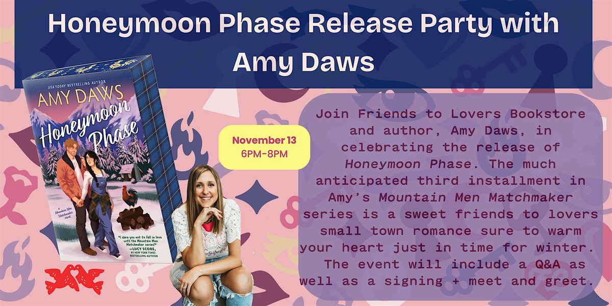 Honeymoon Phase Release Party with Amy Daws, 13 November | Event in Alexandria | AllEvents