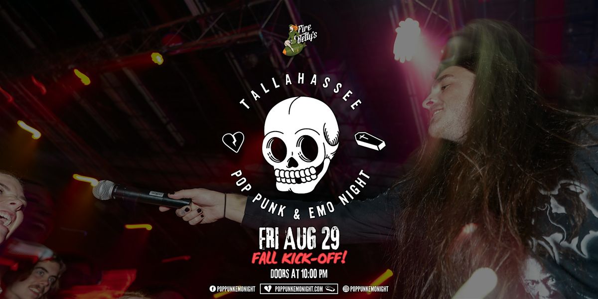 Pop Punk & Emo Night • Tallahassee, 29 August | Event in Tallahassee | AllEvents