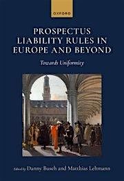 Book Launch for Prospectus Liability in Europe and Beyond, 20 November | Event in Oxford | AllEvents