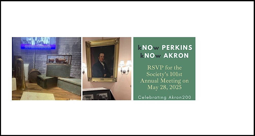 101st Society Annual Meeting, 28 May | Event in Akron | AllEvents