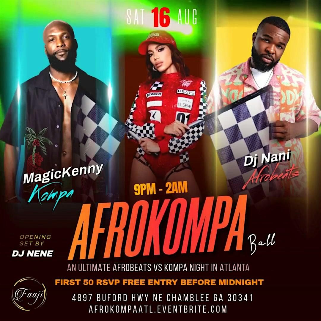 AFROKOMPA BALL ATL, 16 August | Event in Chamblee | AllEvents