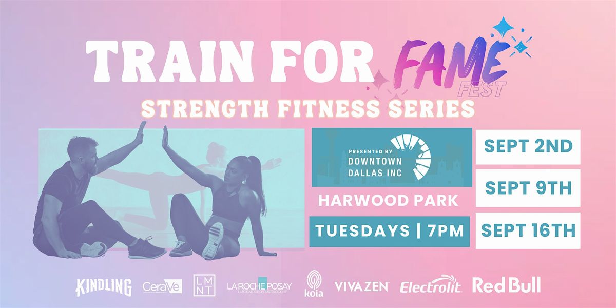 Train for FAME with Fitness Ambassadors, 2 September | Event in Dallas | AllEvents