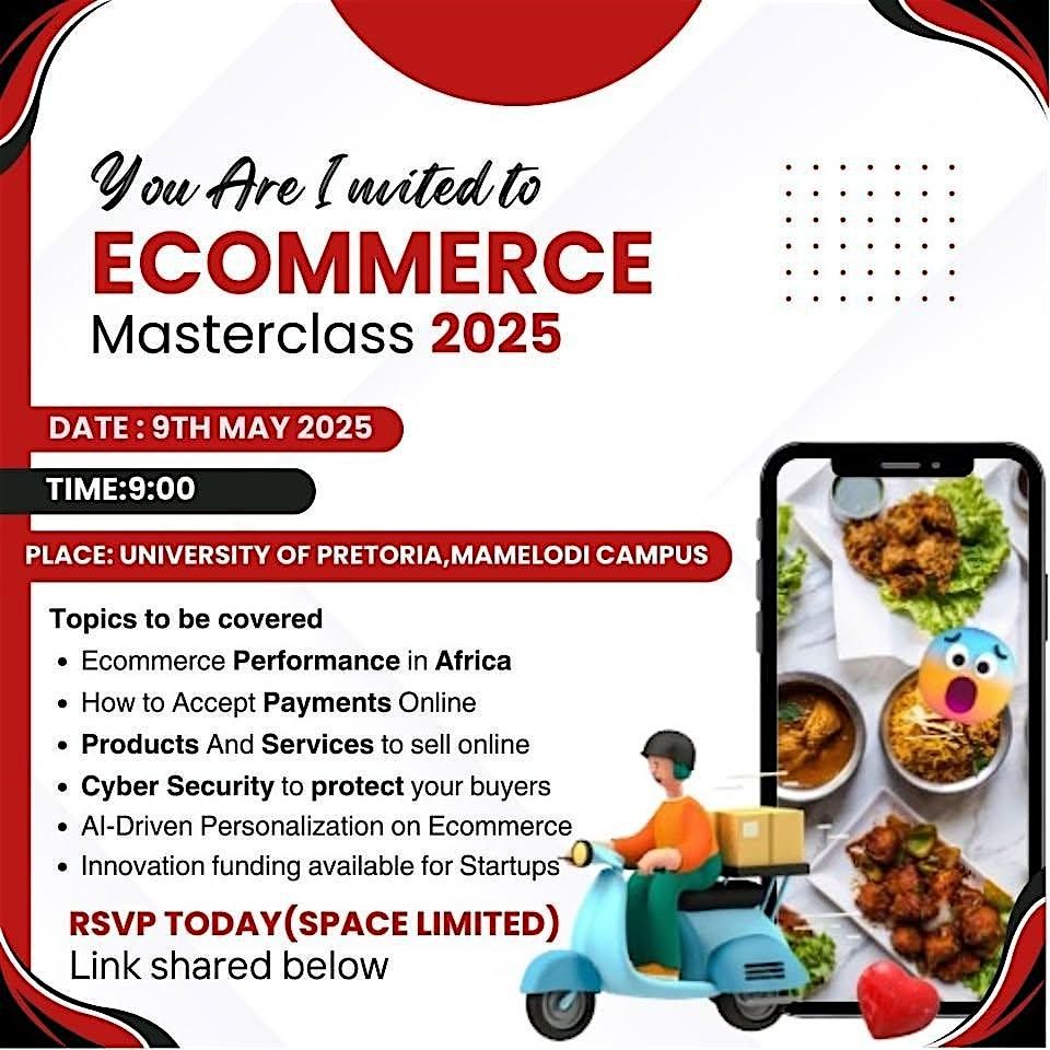 Ecommerce Masterclass 2025, 9 May | Event in Pretoria | AllEvents