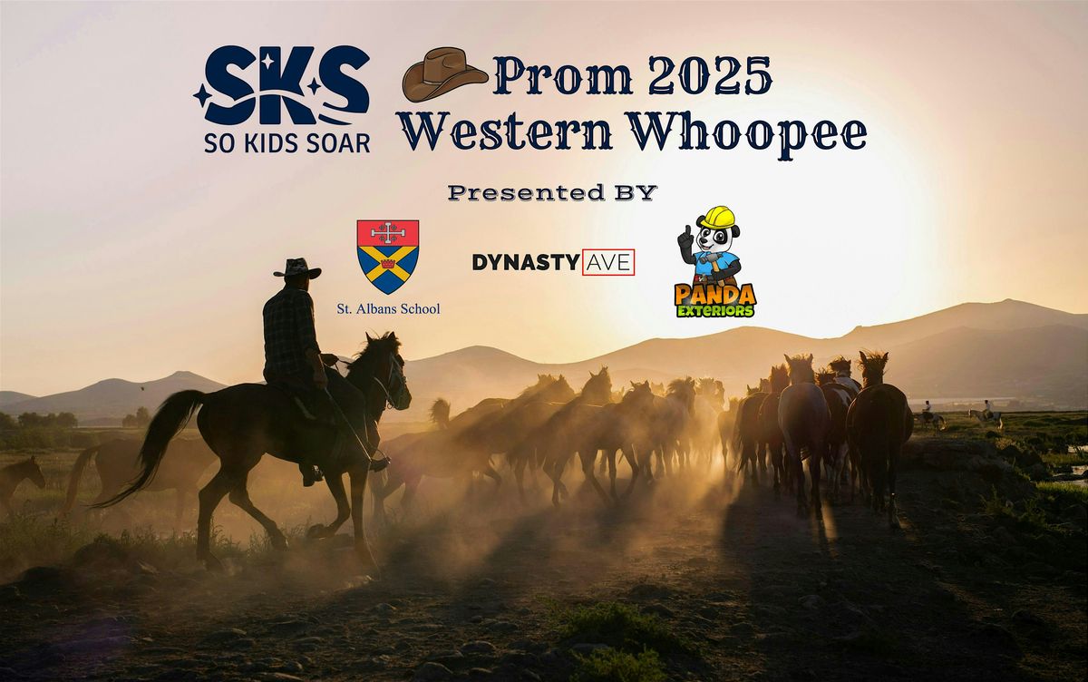 So Kids SOAR 2025 Prom (BAILE) - Western Whoopee, 23 May | Event in Washington | AllEvents