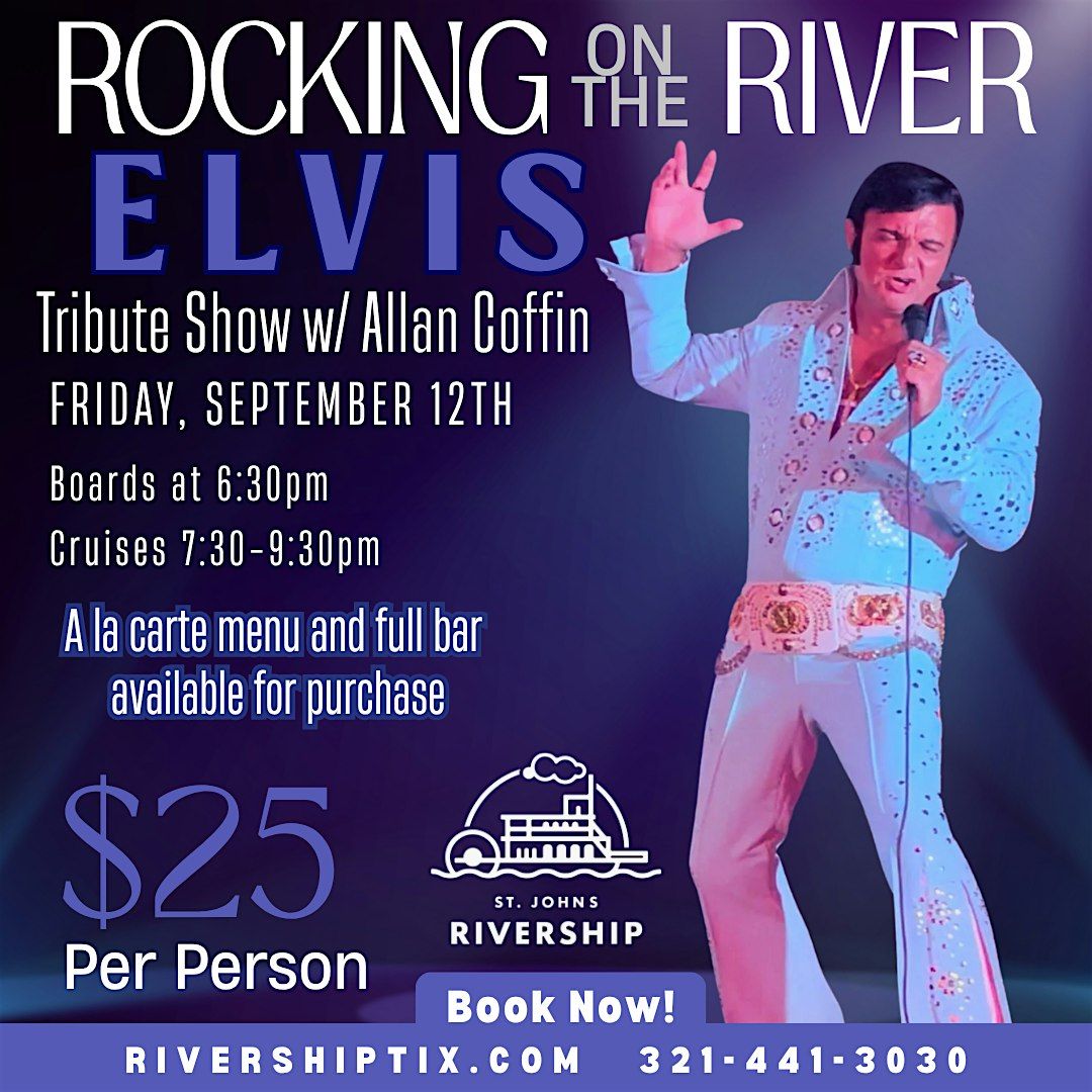Elvis Tribute Aboard the Barbara Lee, 12 September | Event in Sanford | AllEvents