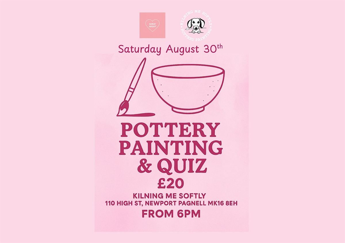 Claydate & Quiz - Pottery Painting, 30 August | Event in Newport Pagnell | AllEvents