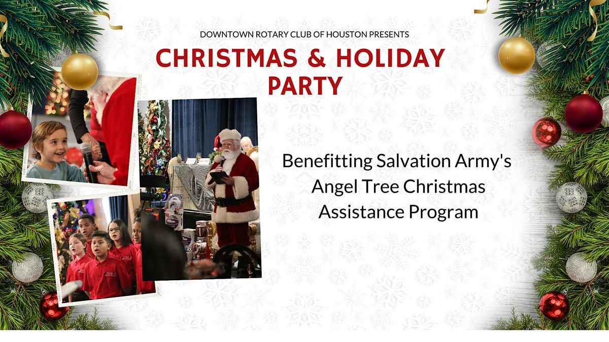 Annual Christmas & Holiday Party Benefiting the Salvation Army, 17 December | Event in Houston | AllEvents