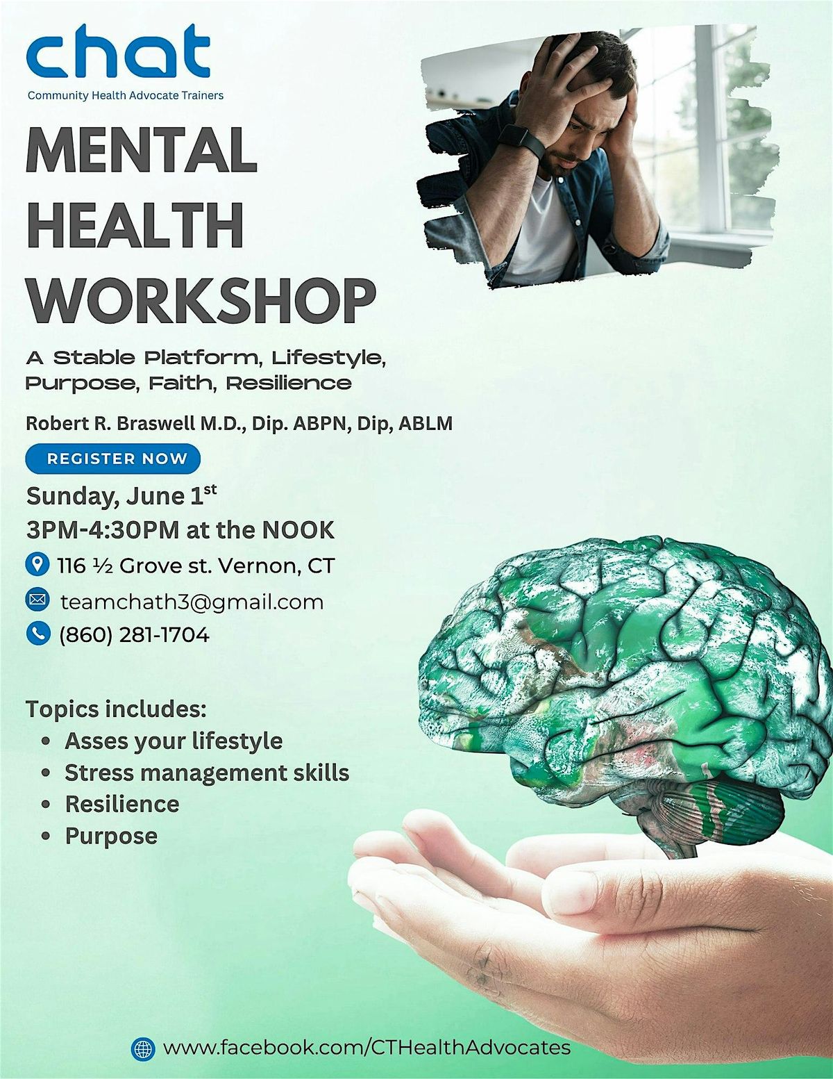 Mental Health Workshop, 1 June | Event in Vernon | AllEvents
