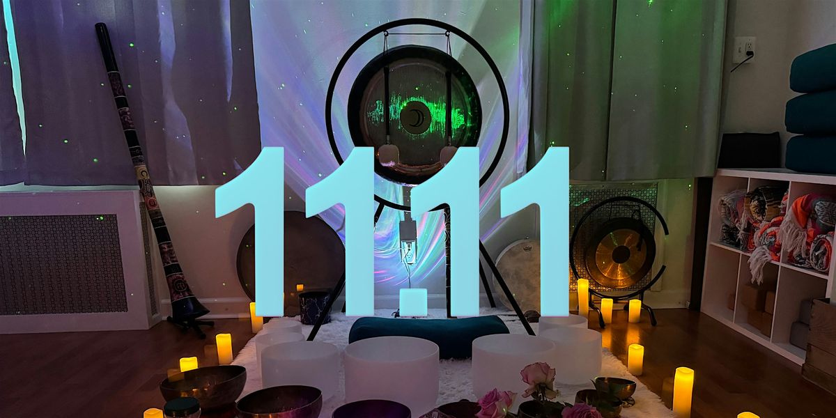 11:11 Portal Sound Bath to Manifest your Desires, 11 November | Event in Arlington | AllEvents