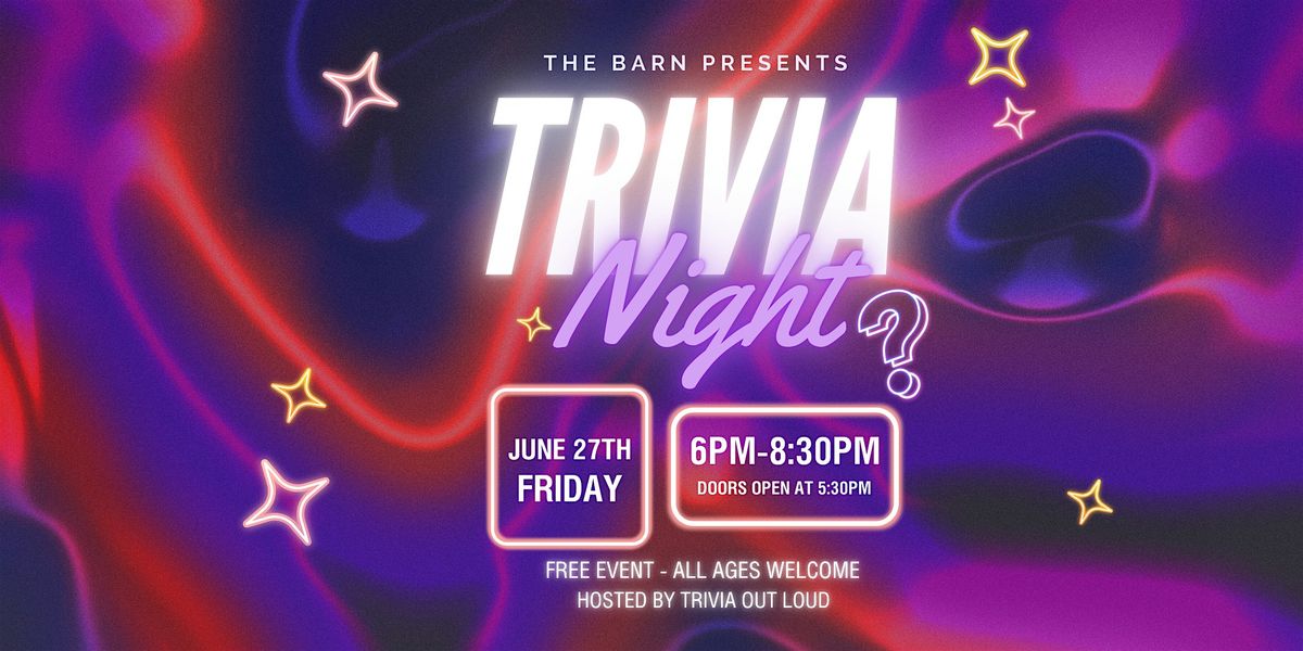 Trivia Night hosted by Trivia Out Loud, 27 June | Event in Chico | AllEvents