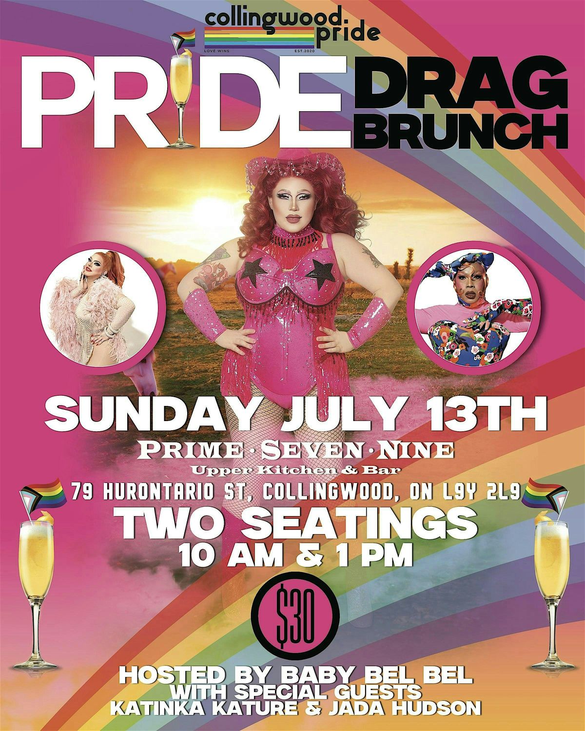 Collingwood Pride Drag Brunch, 13 July | Event in Collingwood | AllEvents