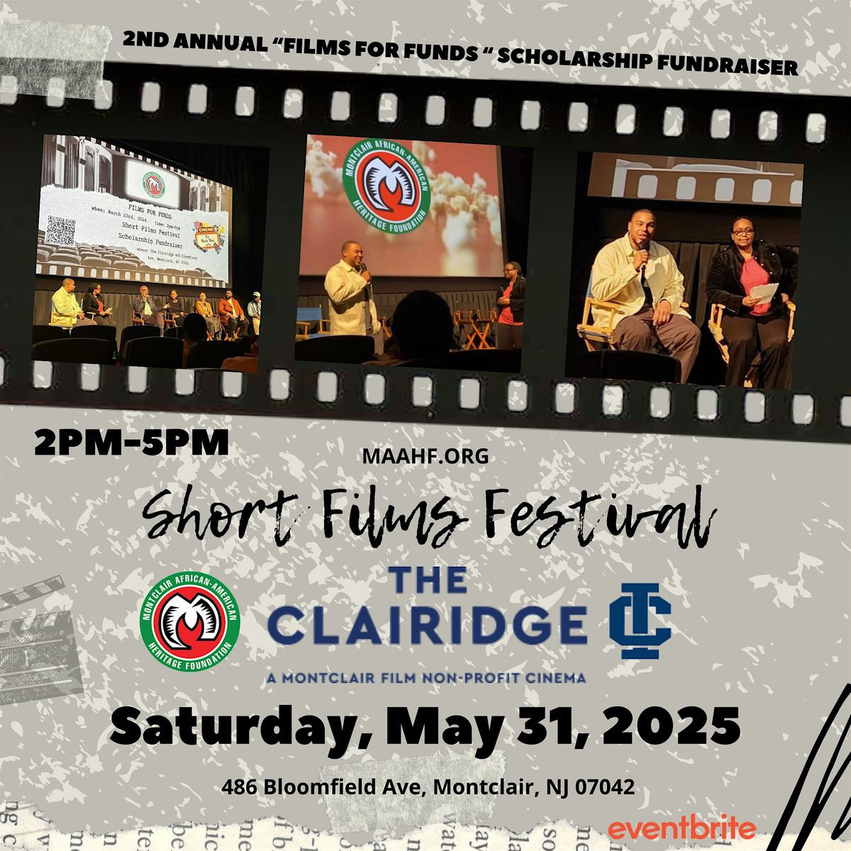 2nd Annual Films for Funds Scholarship Fundraiser, 31 May | Event in Montclair | AllEvents