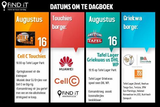 Cell C Touchies Toernooi 2 At Tafel Lager Park Kimberley Kathu