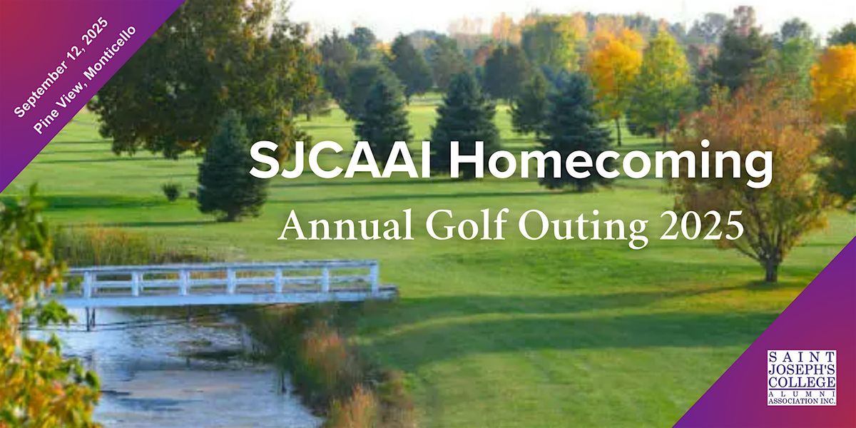 SJCAAI  Homecoming Annual Golf Outing 2025, 12 September | Event in Monticello | AllEvents