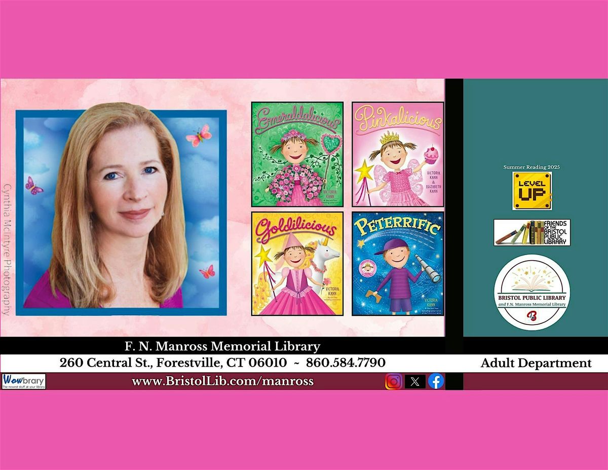 Meet Victoria Kann, Author of the Pinkalicious Series!, 18 July | Event in Bristol | AllEvents