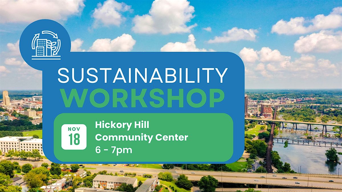 8th District Sustainability Workshop, 18 November | Event in Richmond | AllEvents