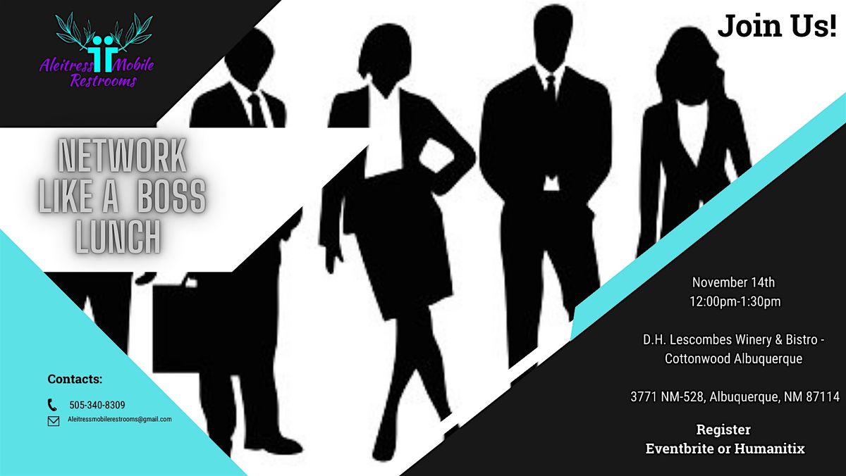 Network Like A Boss Lunch, 14 November | Event in Albuquerque | AllEvents