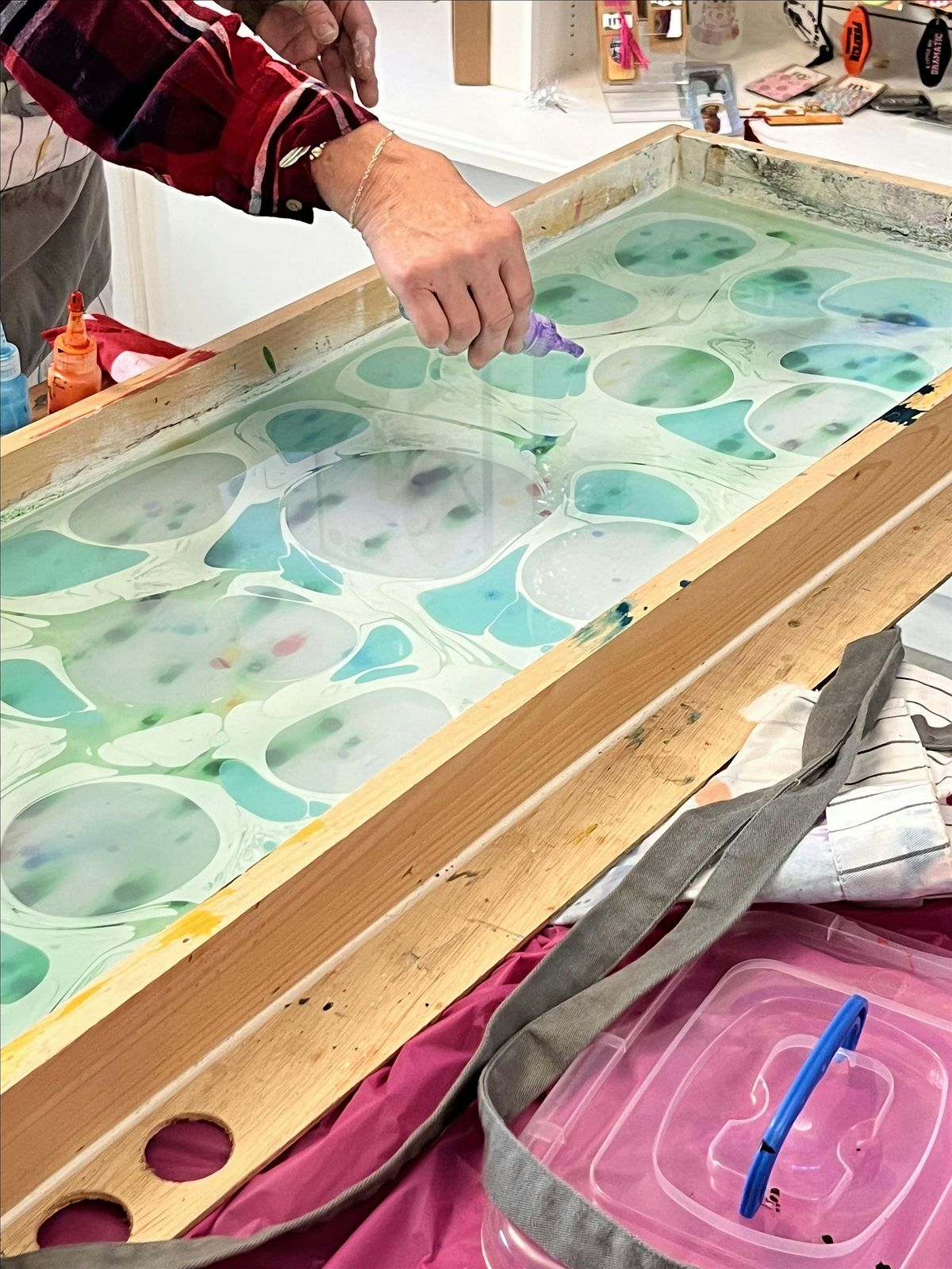 Silk Marbling  at  Flying Dreams Brewery, 10 September | Event in Marlborough | AllEvents