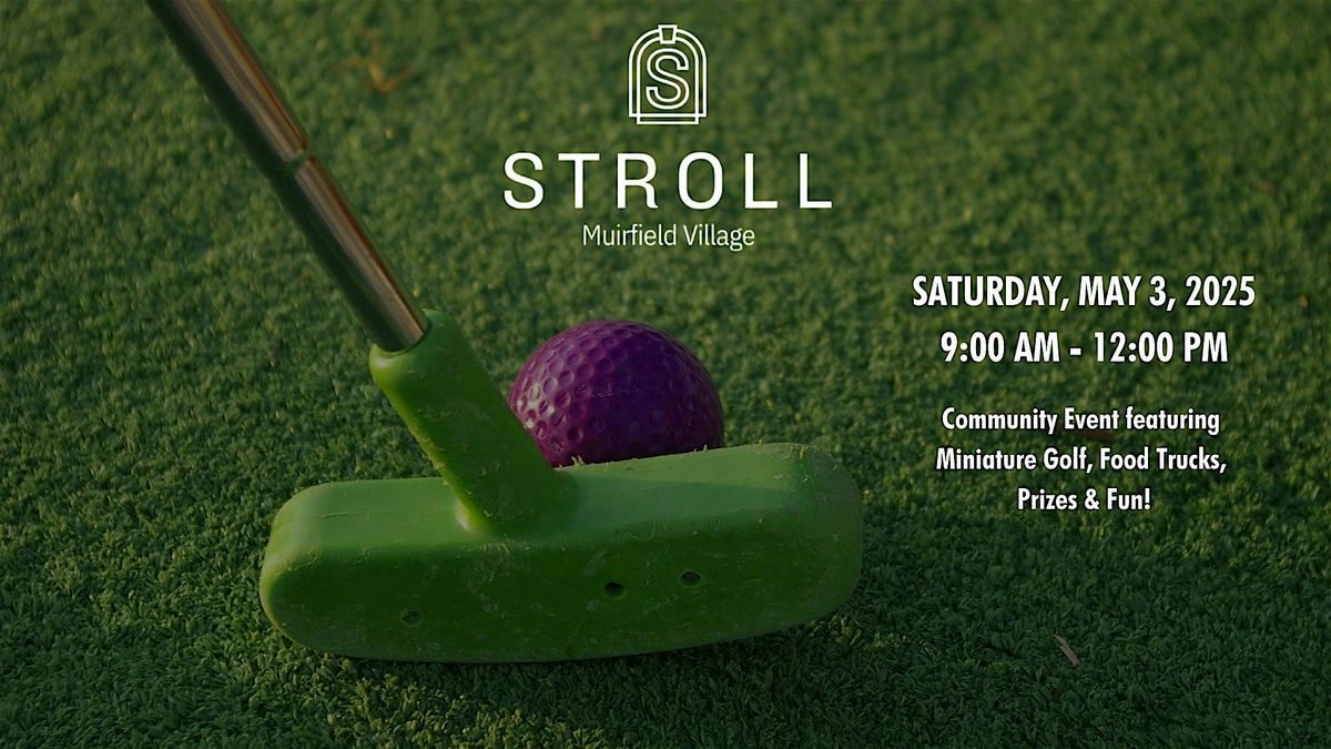 Stroll Mini-Muirfielders Mini-Golf Tournament, 3 May | Event in Dublin | AllEvents
