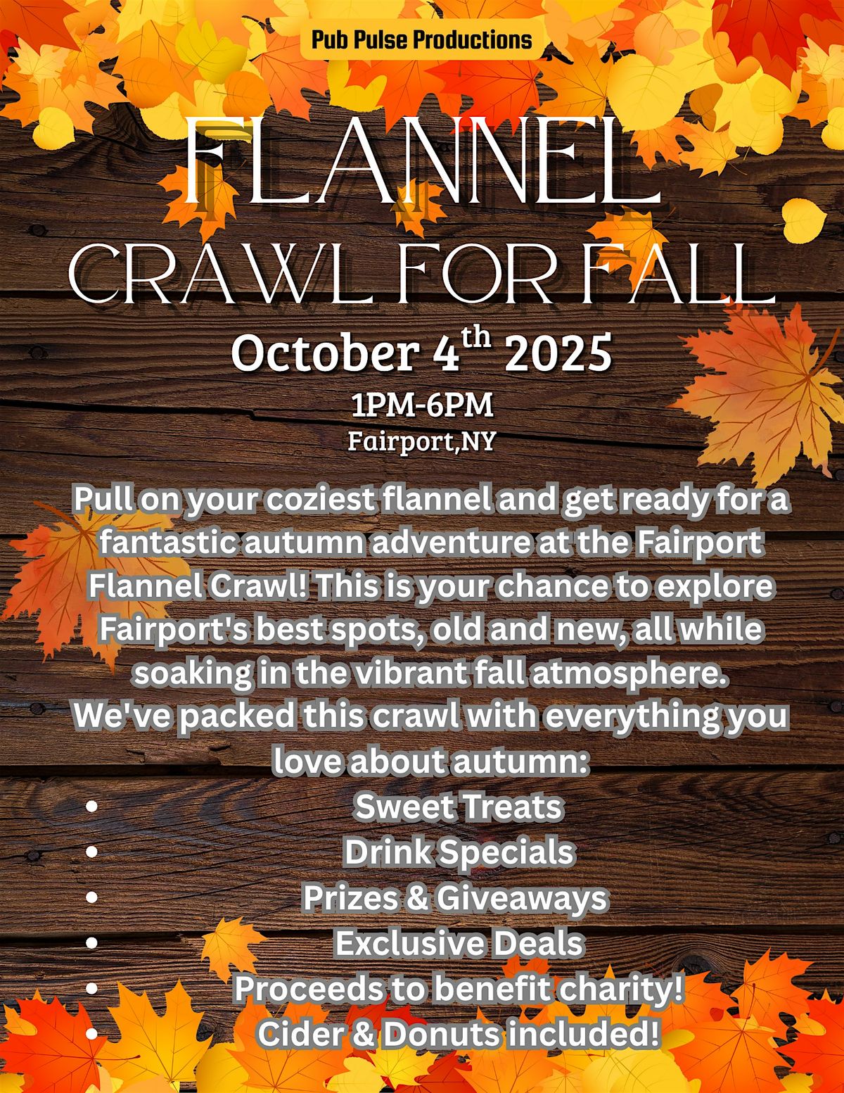 Fairport Fall Crawl, 4 October | Event in Fairport | AllEvents