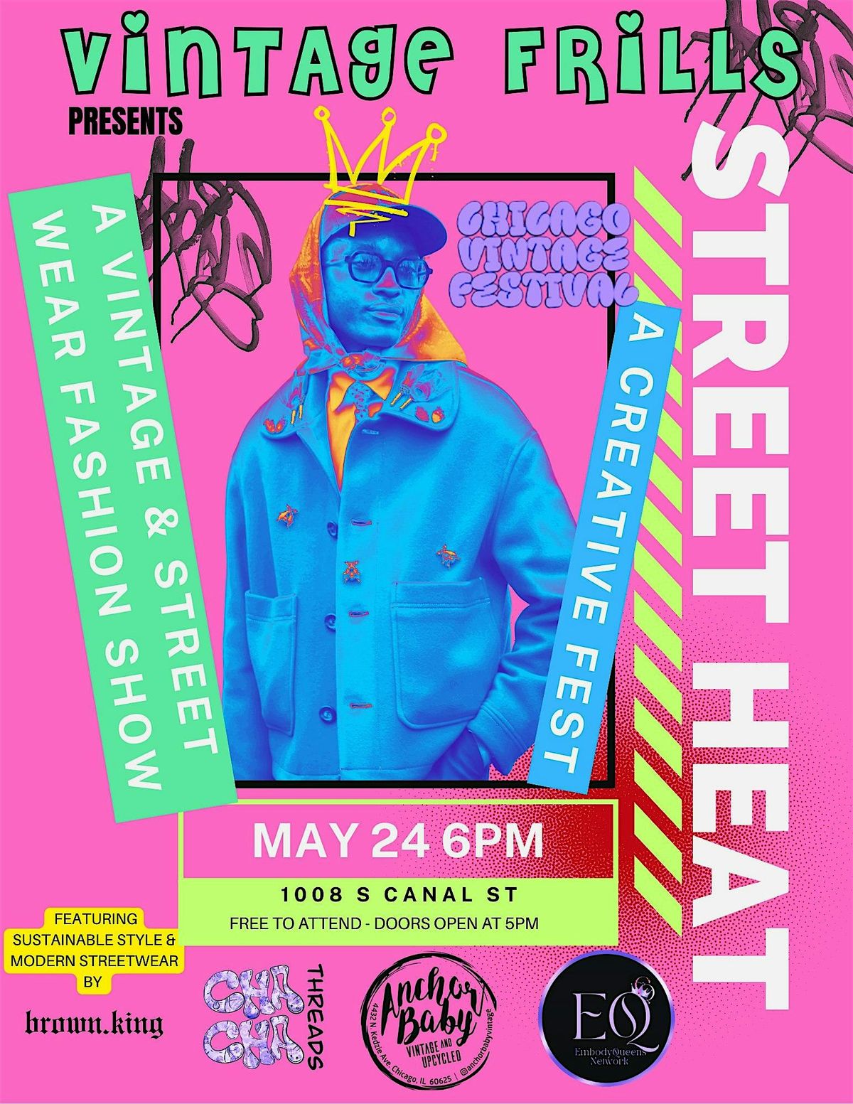 STREET HEAT: A Vintage Street-Style Vintage Mashup, 24 May | Event in Chicago | AllEvents