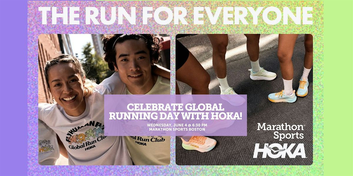 Global Running Day with HOKA – Bright Miles & Bold Vibes! - Boston, 4 June | Event in Boston | AllEvents