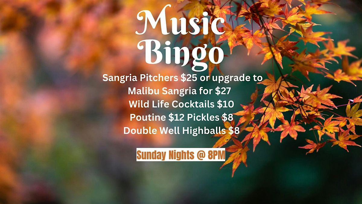 Sunday Night Bingo/Trivia @ Tavern 1883 | Event in Canmore | AllEvents
