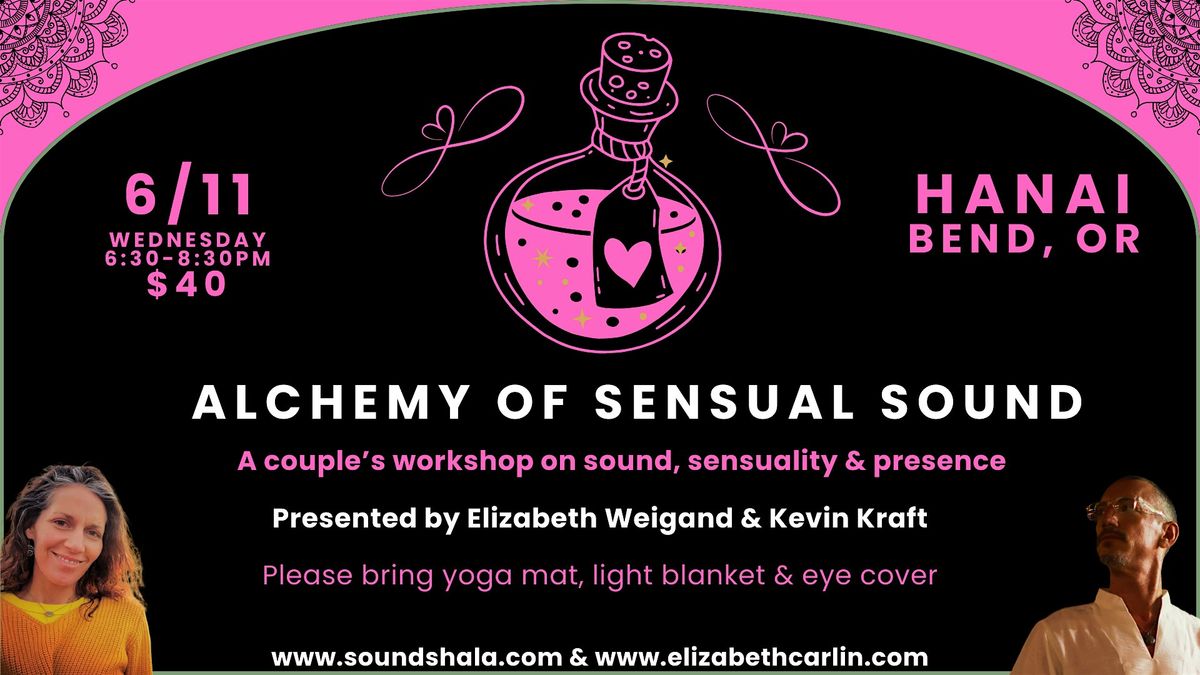 Alchemy of Sensual Sound - A couple's intimacy experience, 11 June | Event in Bend | AllEvents