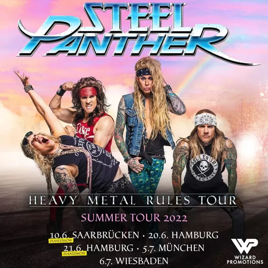 Steel Panther at The Ritz - Raleigh, The Ritz - Raleigh, 2 April 2026 ...