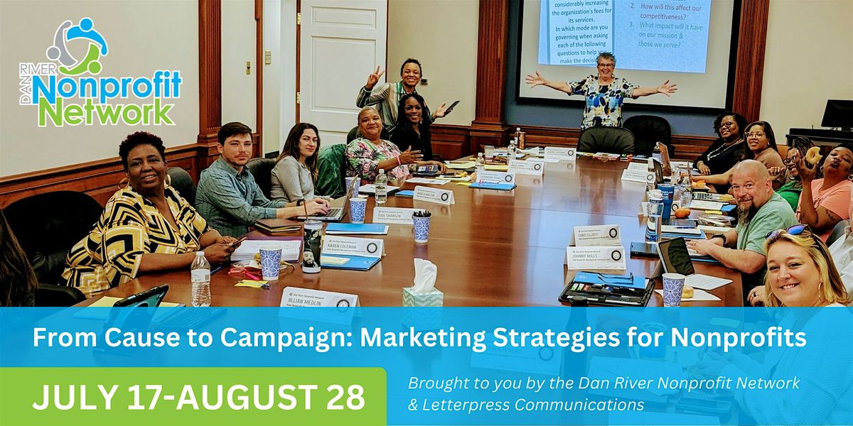From Cause to Campaign: Marketing Strategies for Nonprofits | Event in Danville | AllEvents