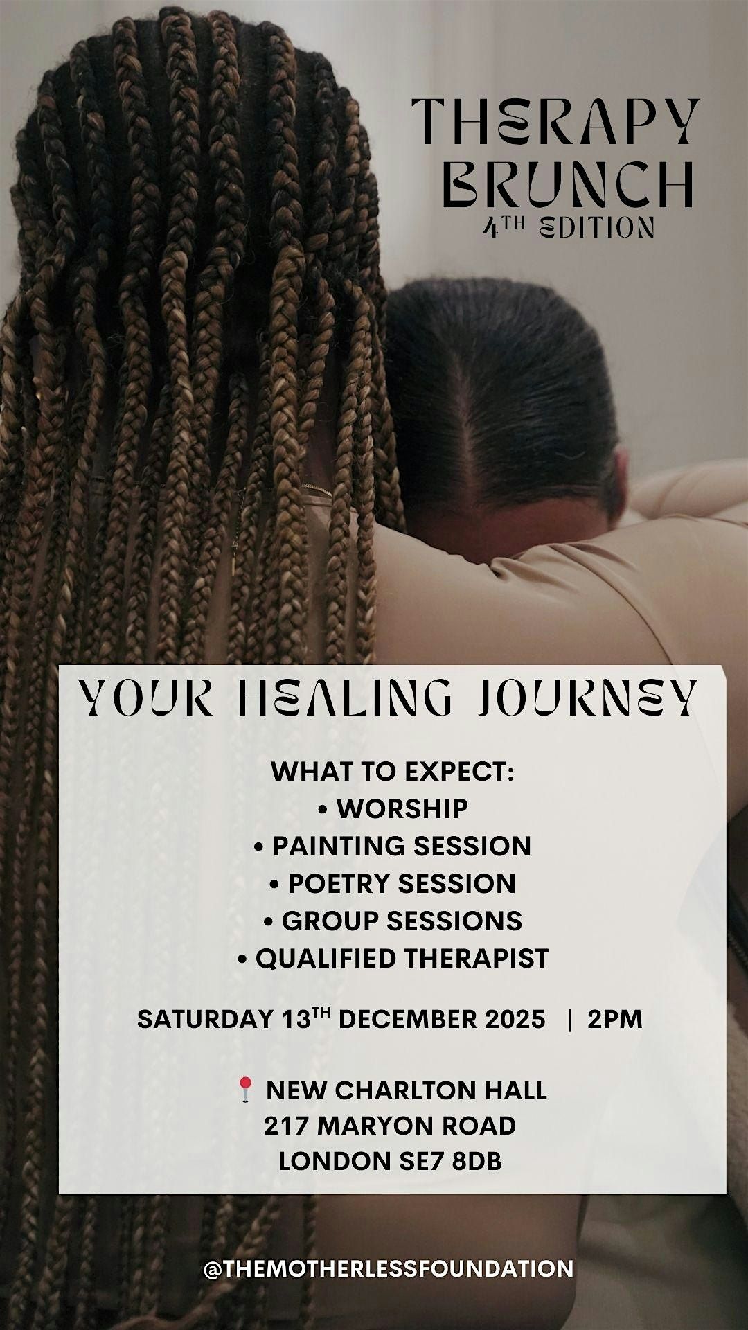 Therapy Brunch: Your Healing Journey (4th Edition), 13 December | Event in London | AllEvents