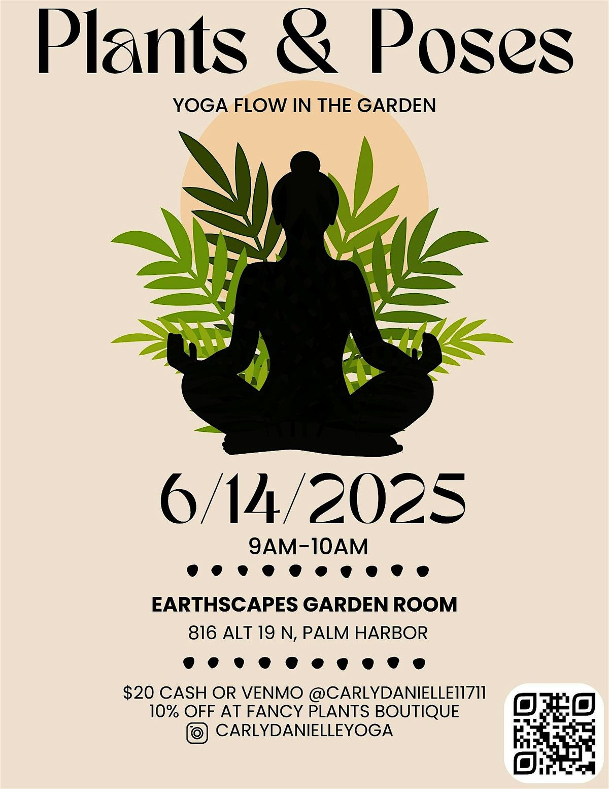 Plants & Poses Yoga Flow - Second Saturday of the Month!, 14 June | Event in Palm Harbor | AllEvents