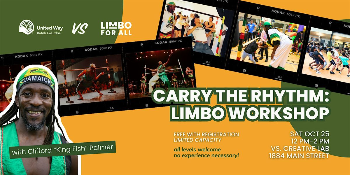 Carry the Rhythm: Limbo Workshop with King Fish, 25 October | Event in Vancouver | AllEvents