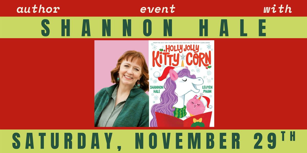 Author Event: SHANNON HALE, 29 November | Event in Spanish Fork | AllEvents