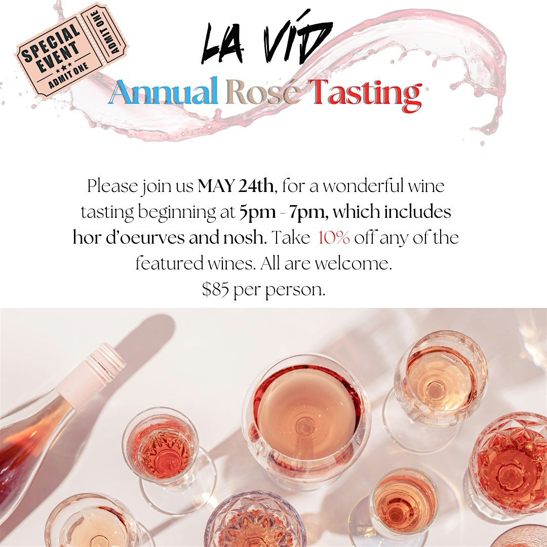 Rosé & Tapas Tasting, 24 May | Event in Tampa | AllEvents