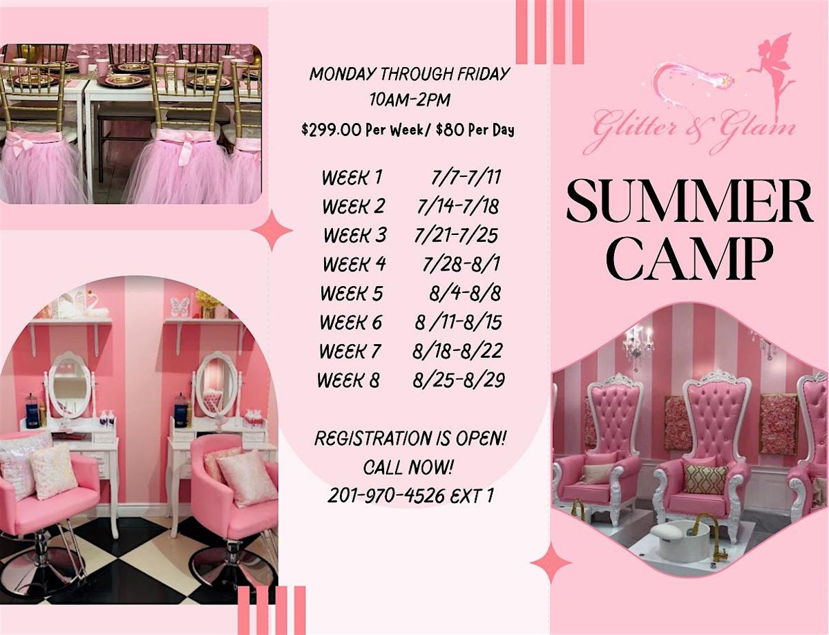 Glitter & Glam Paramus Summer Camp Daily!, 7 July | Event in Paramus | AllEvents