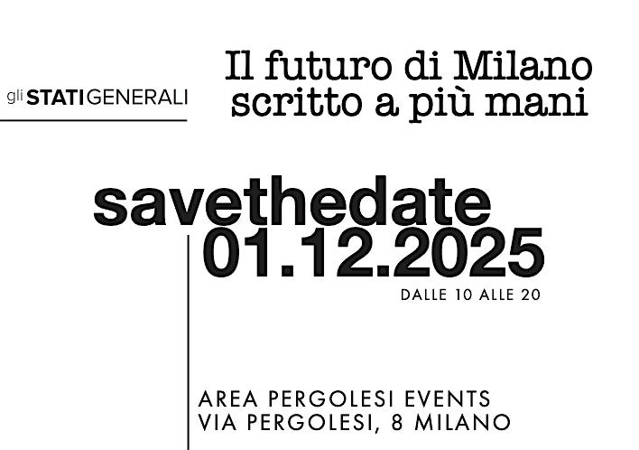 Brains Day 2025 | IL FUTURO DI MILANO, scritto a più mani, 1 December | Event in Milano | AllEvents