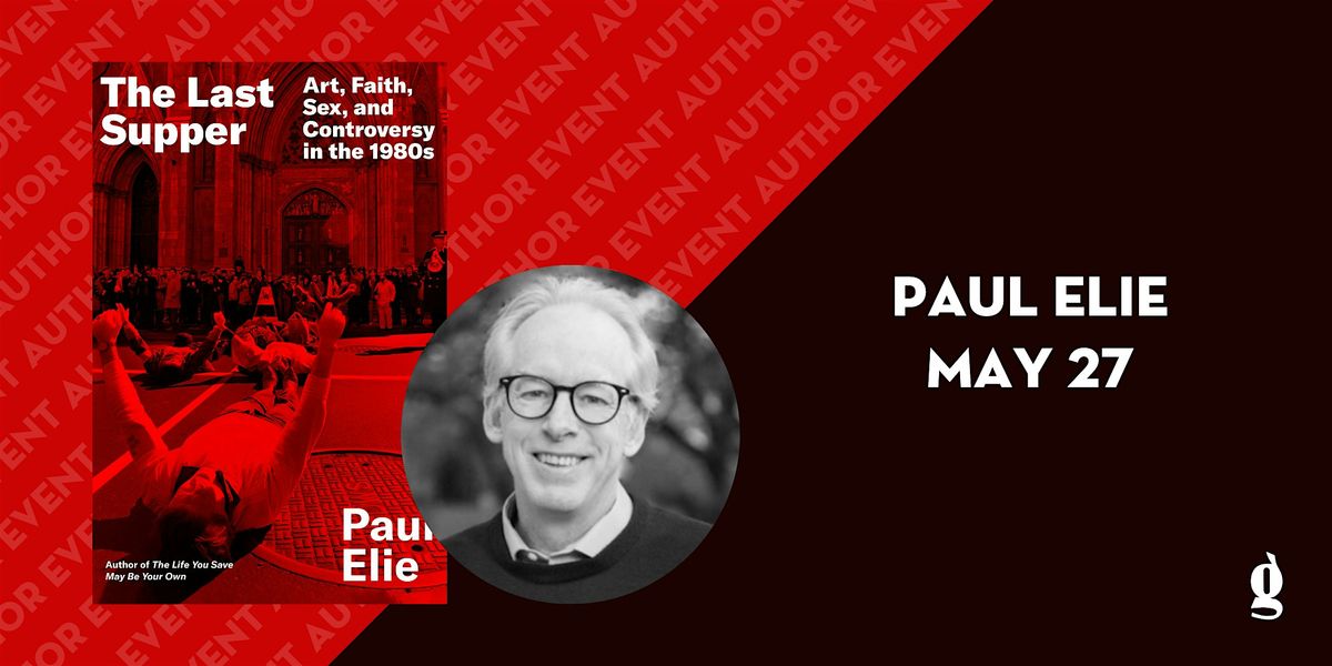 Book Event: Paul Elie, 27 May | Event in Brooklyn | AllEvents