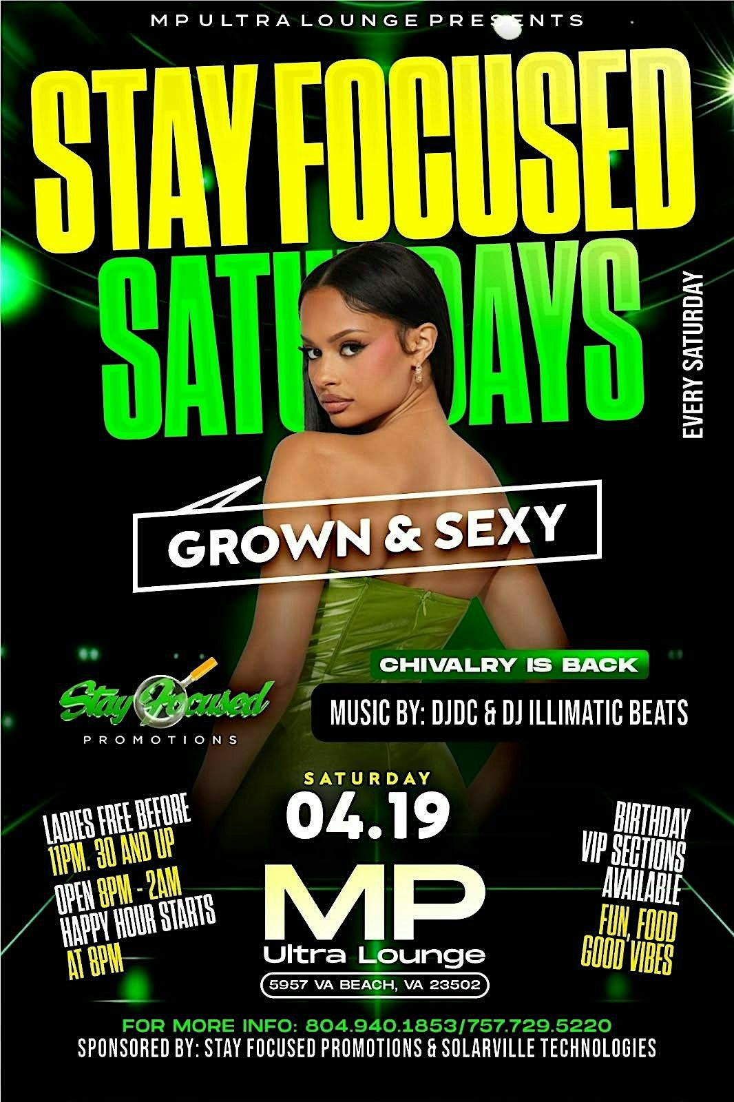 Stay Focused Saturdays (Every Saturday) | Event in Norfolk | AllEvents