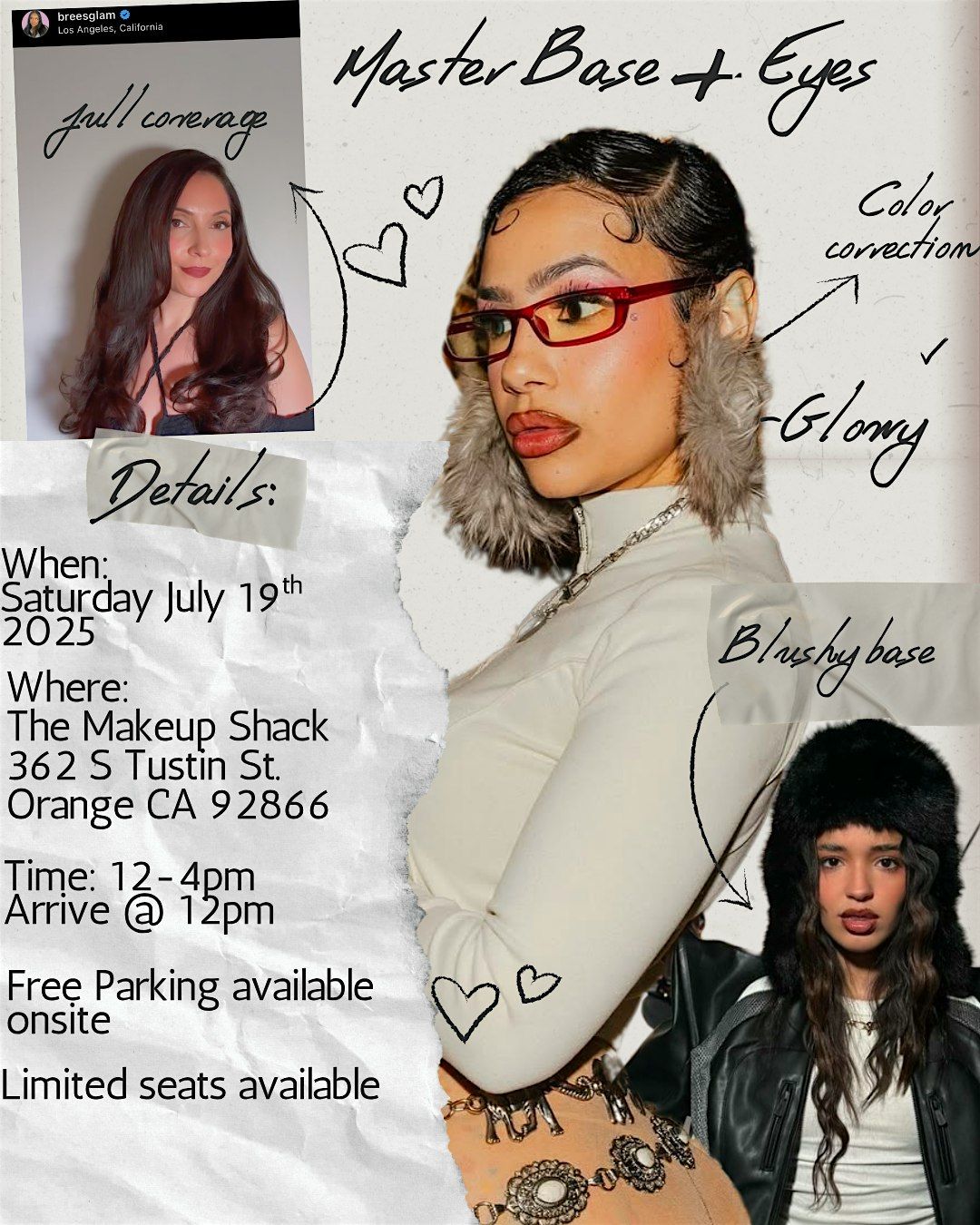 Master Eyes & base Makeup Master Class, 19 July | Event in Orange | AllEvents