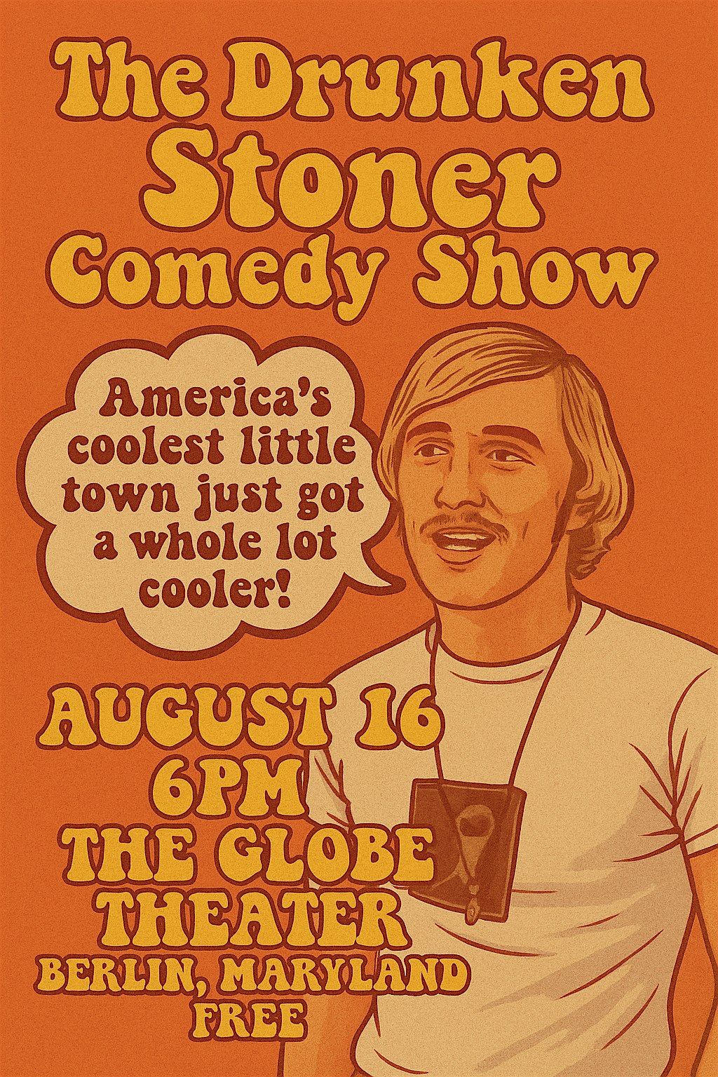 The Drunken Stoner Comedy Show live at The Globe, 16 August | Event in Berlin | AllEvents