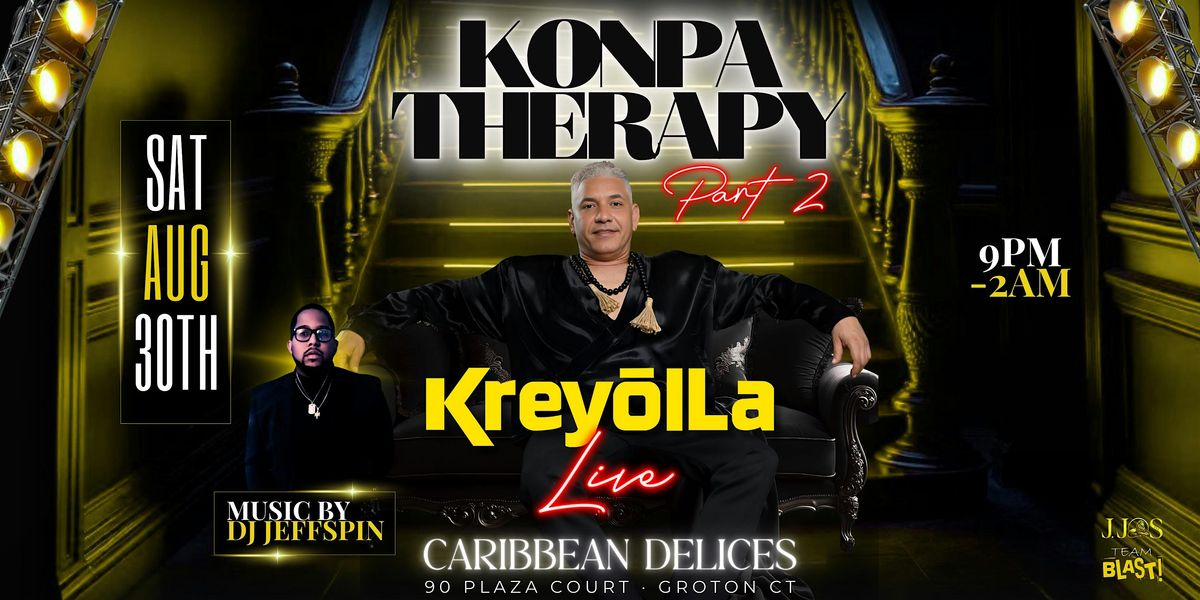 Konpa Therapy Part 2, 30 August | Event in Groton | AllEvents