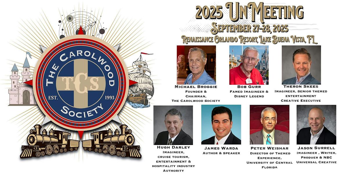 2025 Carolwood Society UnMeeting, 27 September | Event in Lake Buena Vista | AllEvents